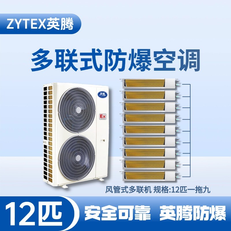 BKF-280-Ex(33D)  防爆多聯式空調風管式一拖九 醫藥廠使用