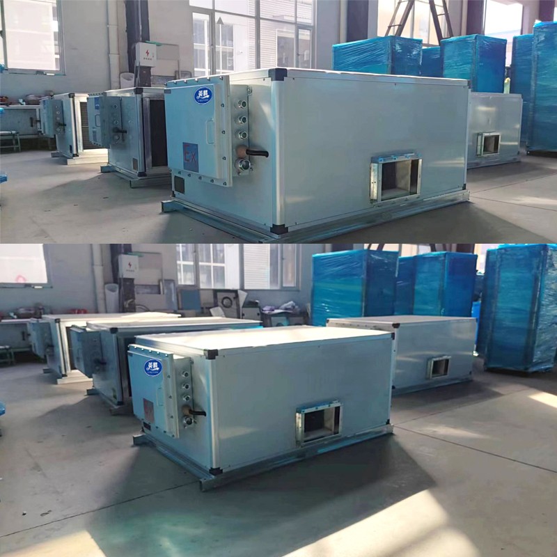 英騰全新風吊裝防爆空調機 火藥庫使用