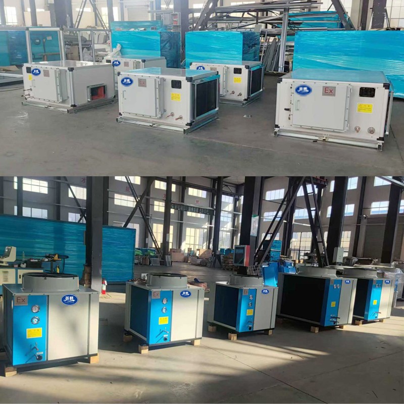 英騰全新風吊頂空調機 焦化廠使用